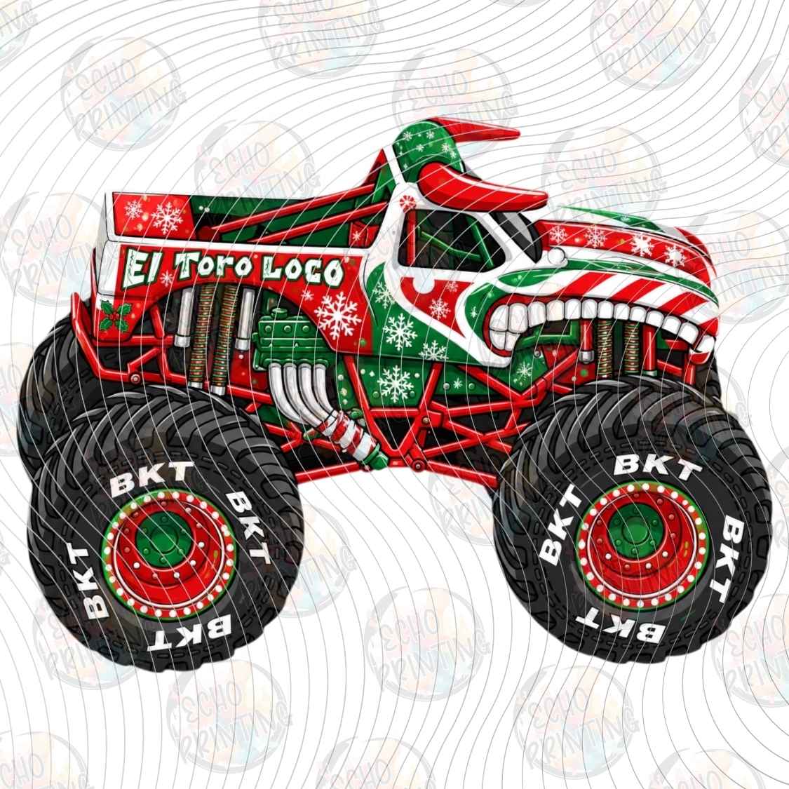 WNXM 3891 - FESTIVE MONSTER TRUCK