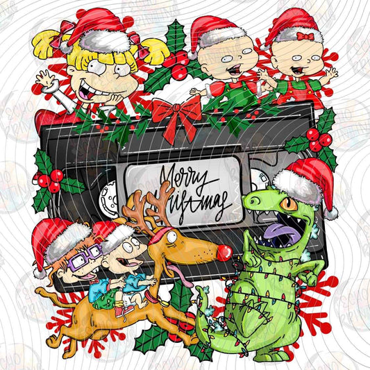 WNXM 3903 - HOLIDAY CHARACTER COLLAGE