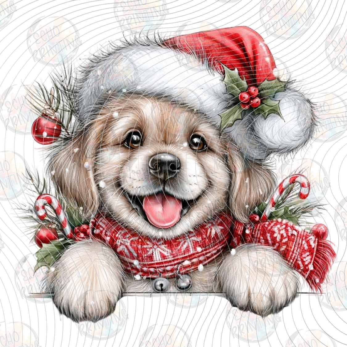 WNXM 3929 - HOLIDAY RETRIEVER PUP