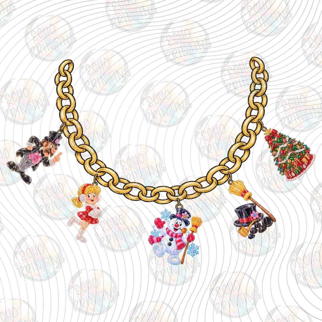 WNXM 3937 - HOLIDAY CHARACTER BRACELET
