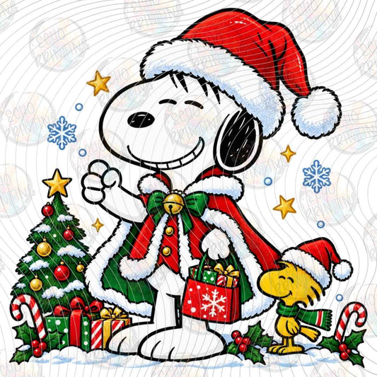 WNXM 3947 - CHRISTMAS SCARF PUP