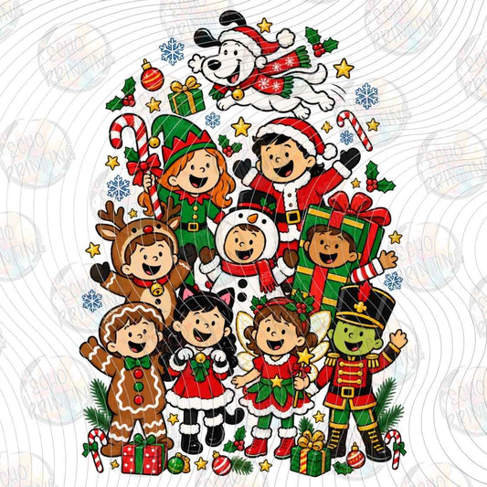 WNXM 3958 - CHRISTMAS FRIENDS COLLAGE