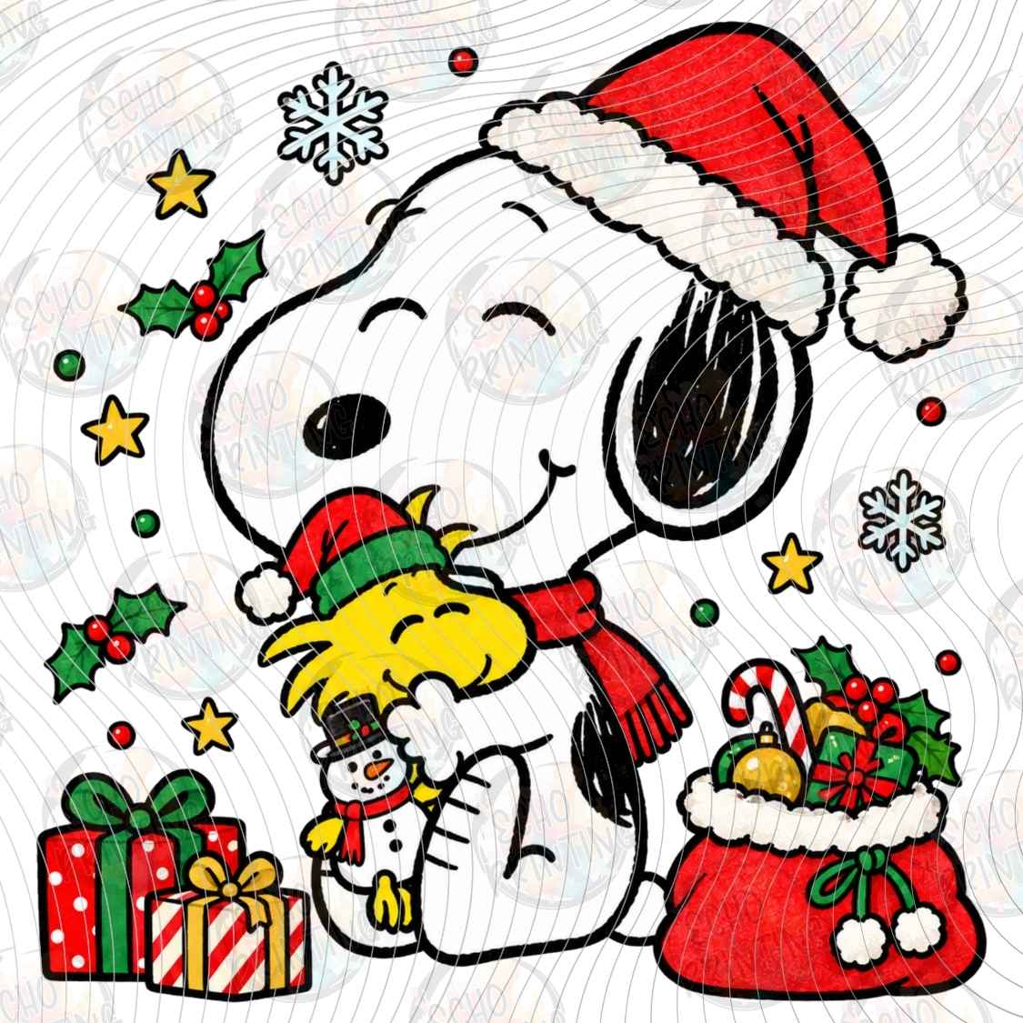 WNXM 3967 - WINTER PUP AND BIRD