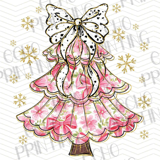WNXM 397 - ANGEL TREE TOPPER GOLD GOWN