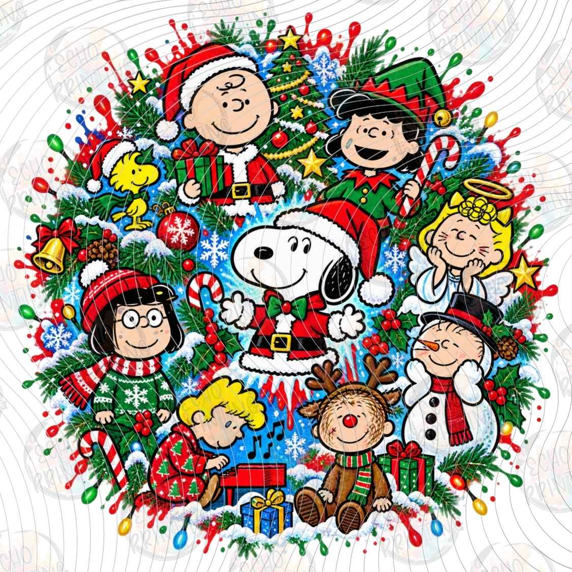 WNXM 3987 - CHRISTMAS WREATH FRIENDS