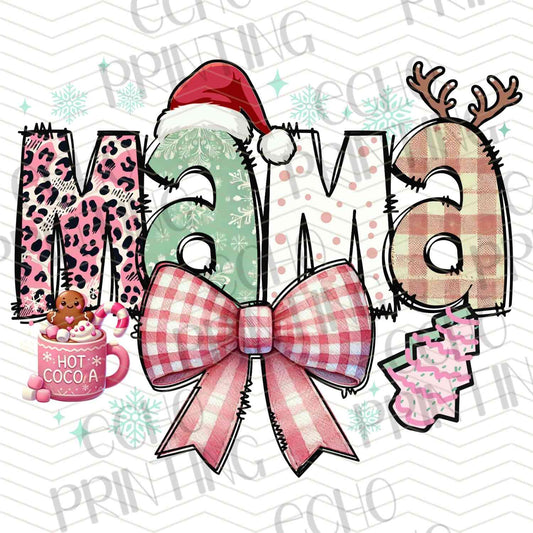 WNXM 398 - MAMA PINK BOW CHRISTMAS