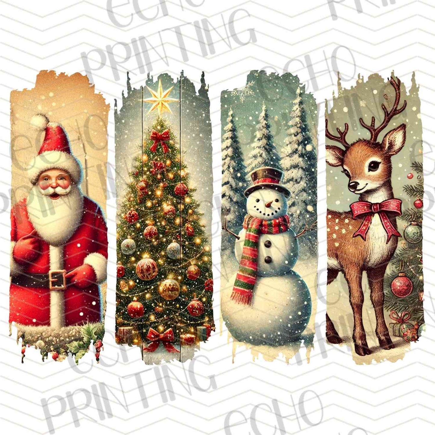 WNXM 400 - CLASSIC VINTAGE CHRISTMAS SCENE