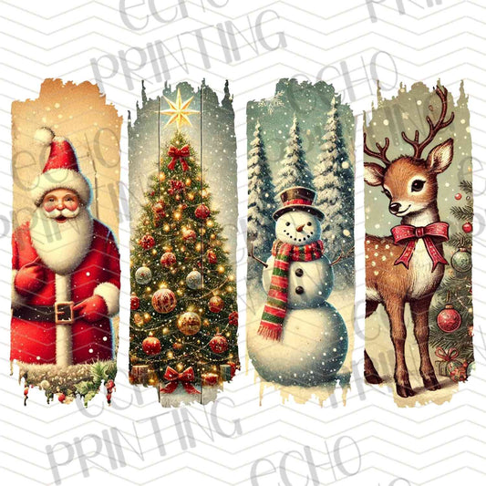WNXM 400 - CLASSIC VINTAGE CHRISTMAS SCENE