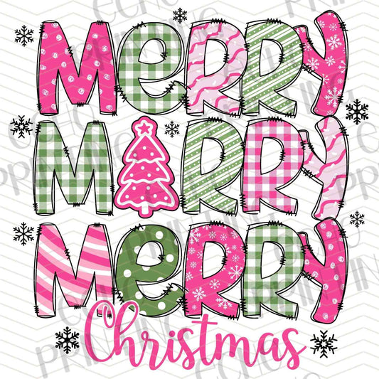 WNXM 403 - MERRY MERRY MERRY CHRISTMAS PINK