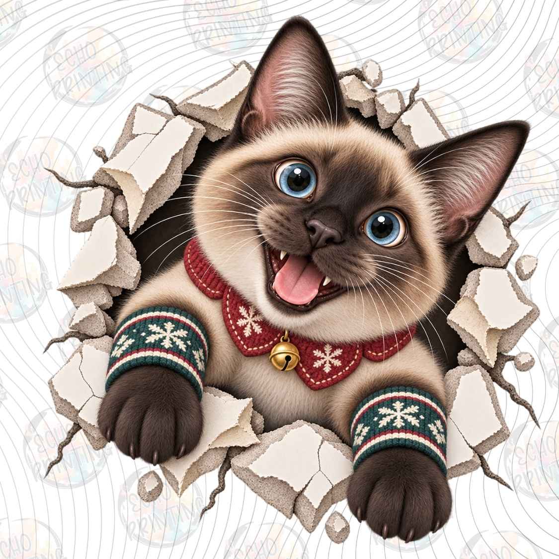 WNXM 4061 - WINTER SIAMESE CAT