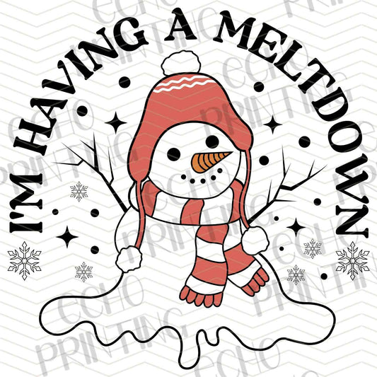 WNXM 408 - I’M HAVING A MELTDOWN SNOWMAN