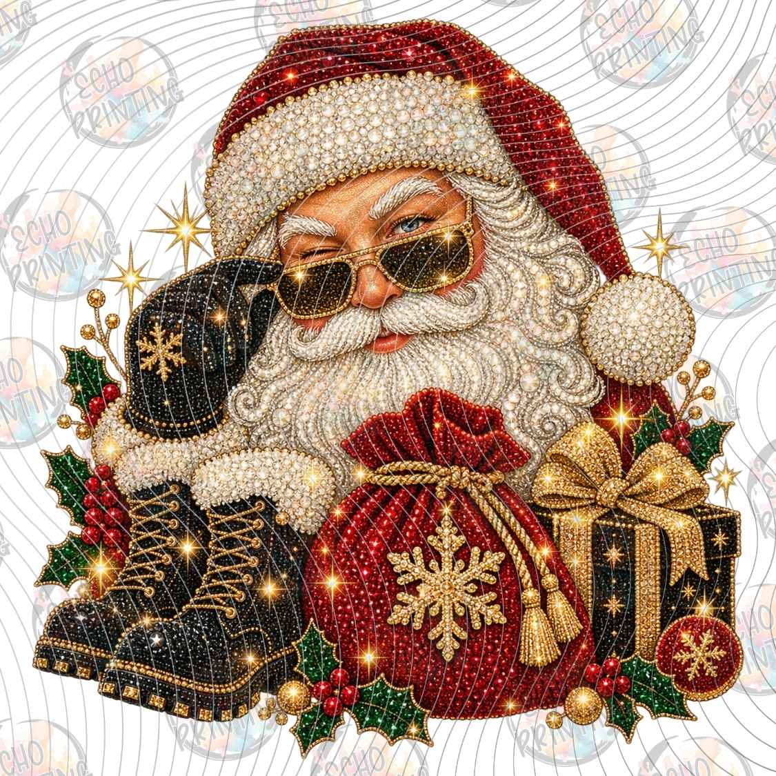 WNXM 4092 - VINTAGE SANTA PORTRAIT