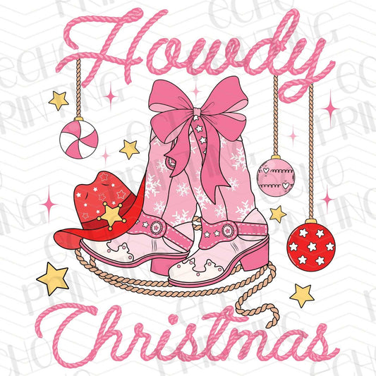 WNXM 41 – HOWDY CHRISTMAS WITH PINK BOW AND BOOTS