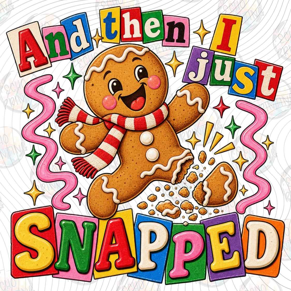 WNXM 4102 - SNAP HAPPY GINGERBREAD
