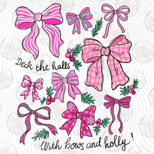 WNXM 4106 - CHRISTMAS BOW PATTERN