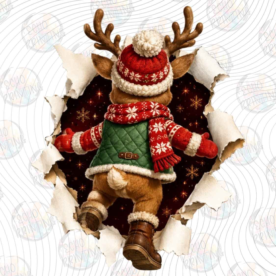 WNXM 4107 - REINDEER PLUSH FRIEND