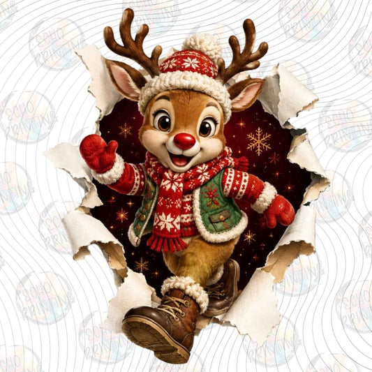 WNXM 4108 - FESTIVE REINDEER FRIEND