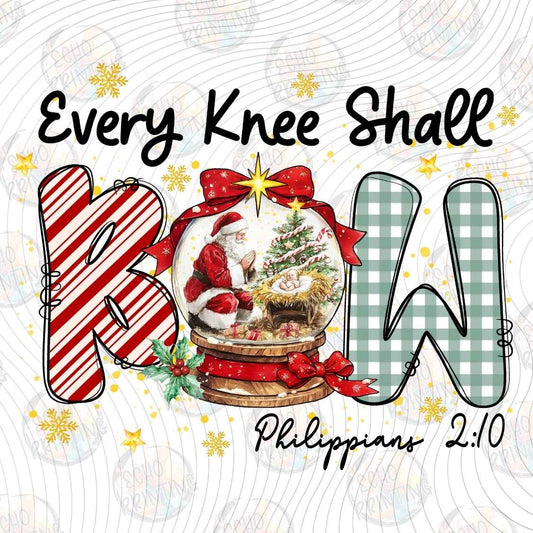 WNXM 4109 - EVERY KNEE SHALL BOW