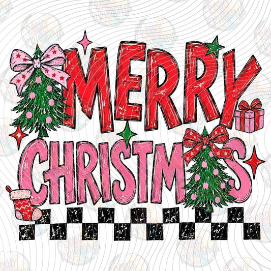WNXM 4126 - MERRY CHRISTMAS PLAID