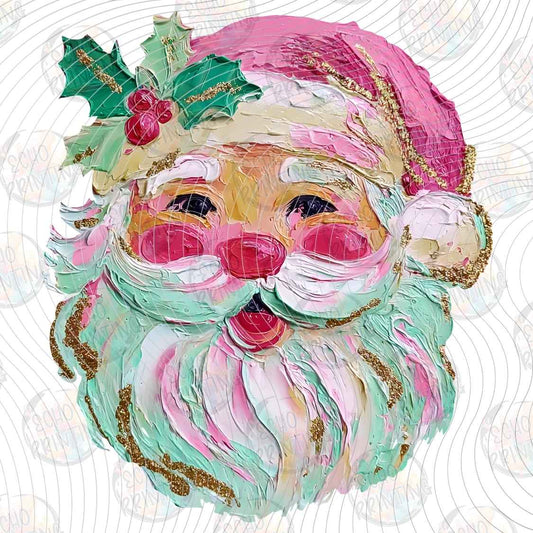 WNXM 4138 - PASTEL SANTA PORTRAIT