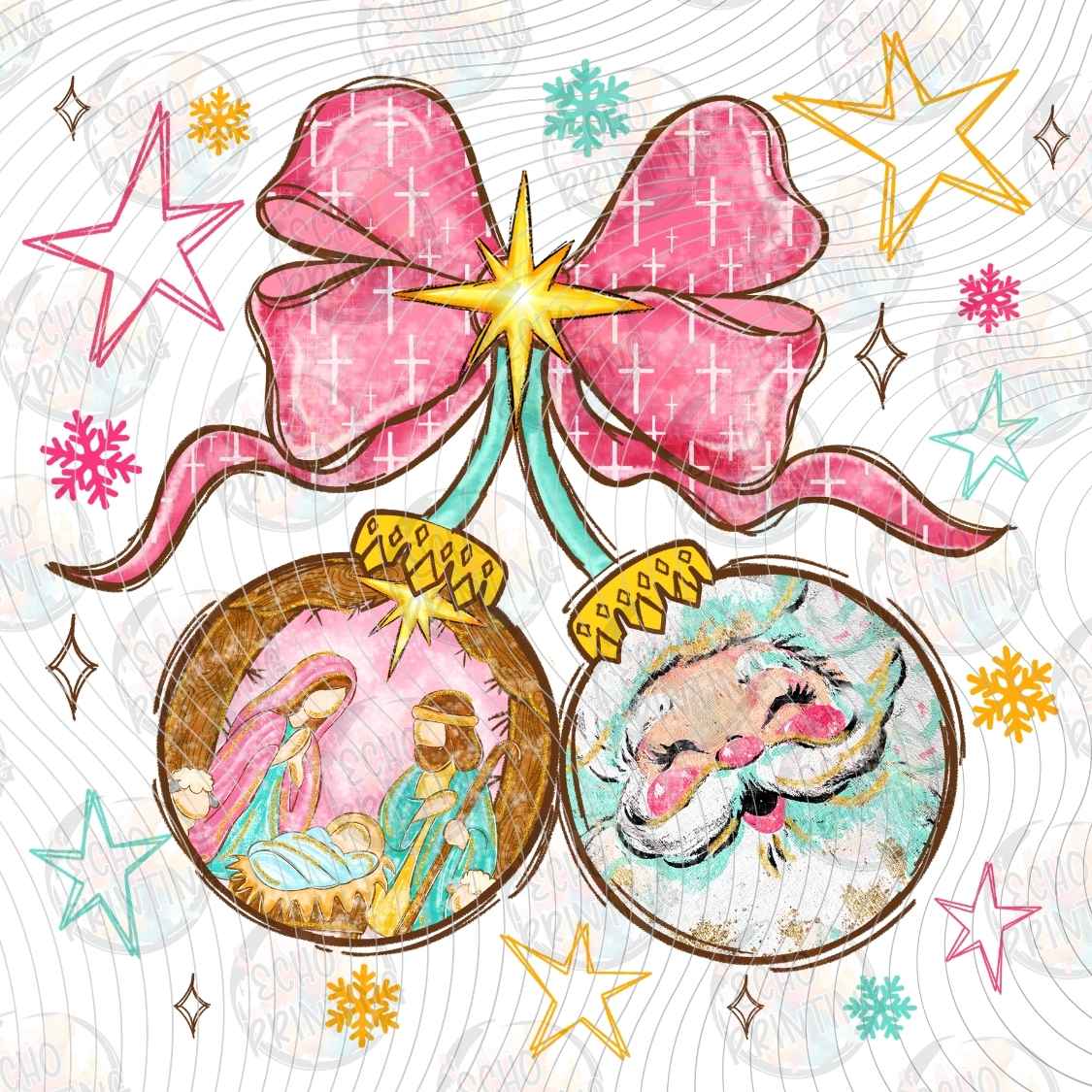 WNXM 4140 - PASTEL ORNAMENTS