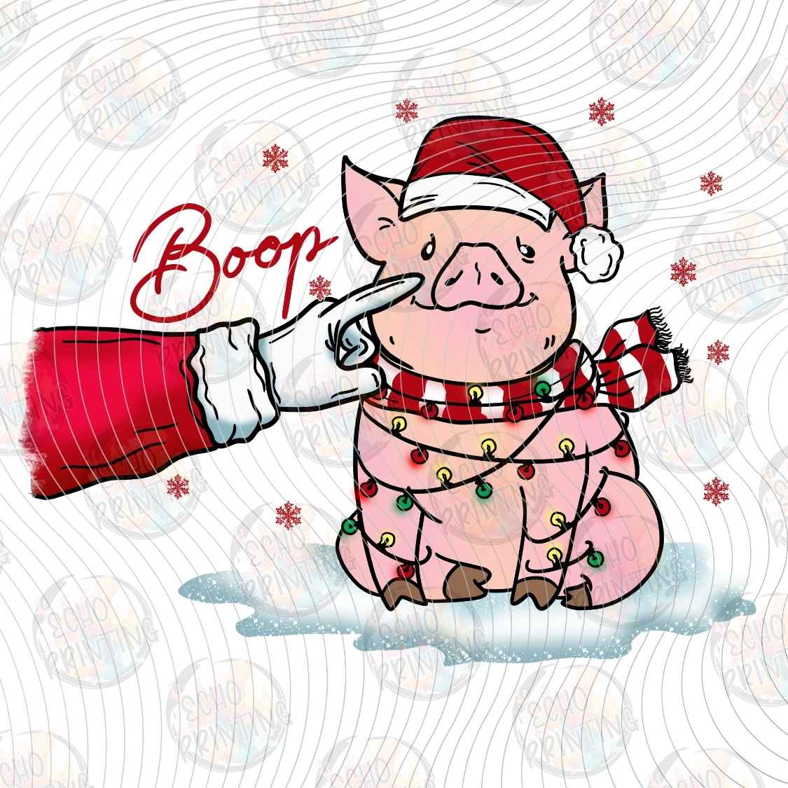 WNXM 4142 - CUTE HOLIDAY PIG
