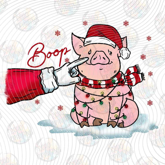 WNXM 4142 - CUTE HOLIDAY PIG