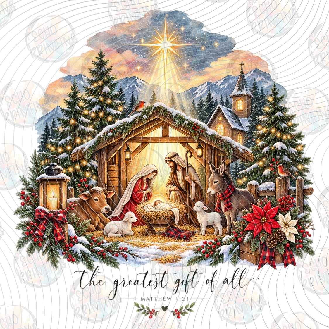 WNXM 4150 - NATIVITY CHRISTMAS SCENE
