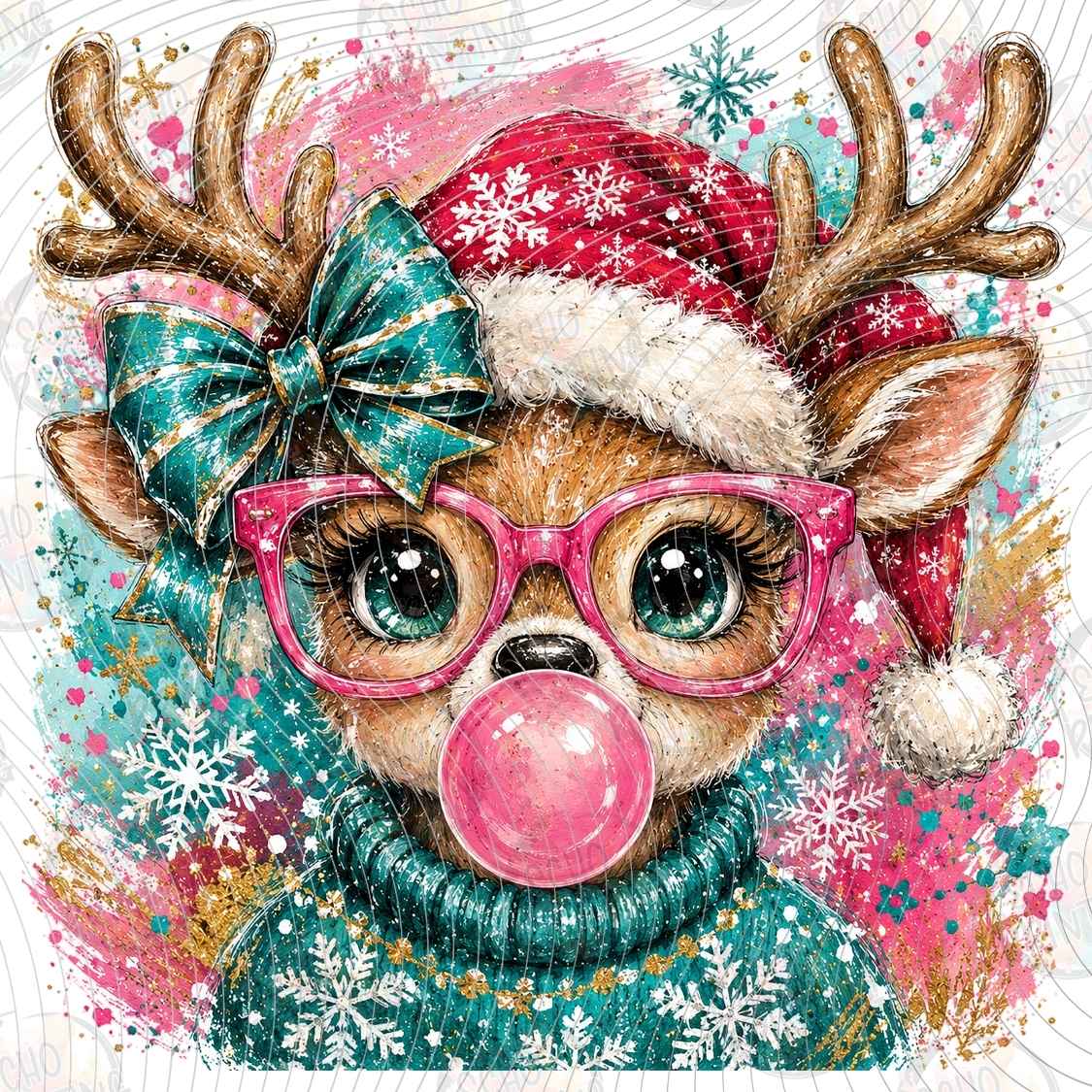 WNXM 4166 - PINK REINDEER GLAM