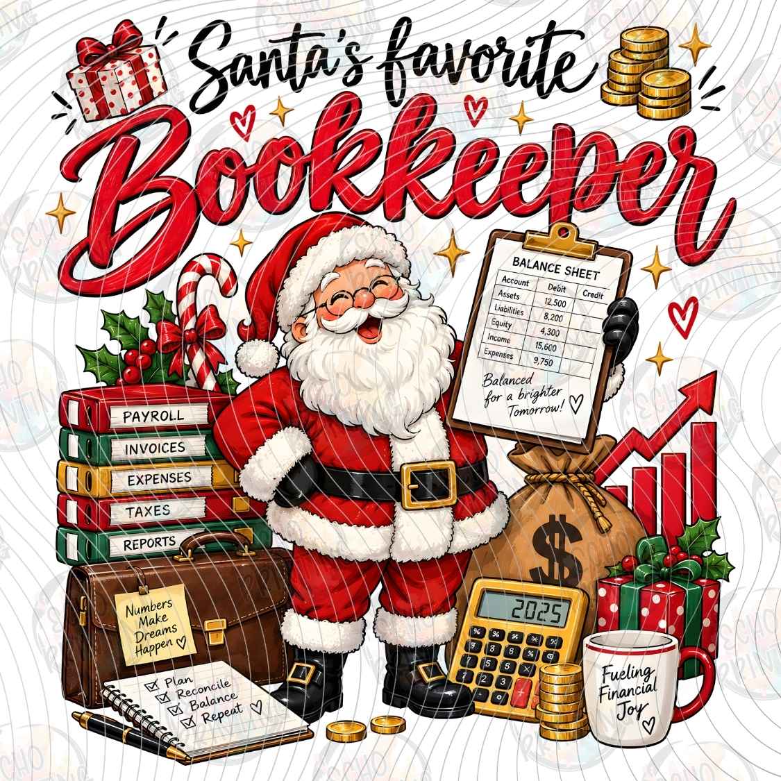 WNXM 4183 - SANTAS FAVORITE BOOKKEEPER