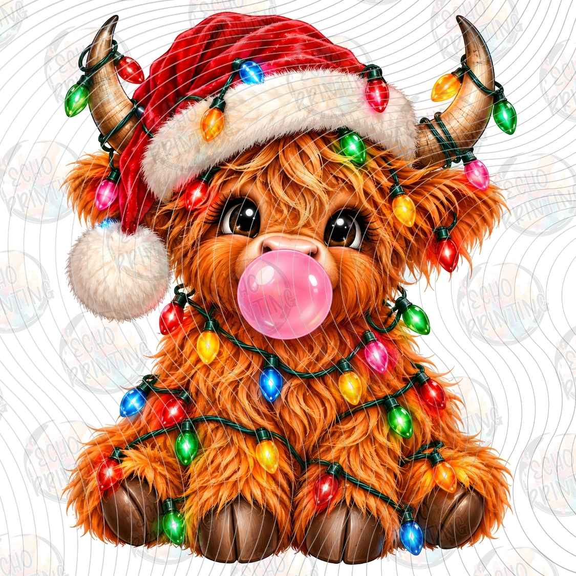 WNXM 4218 - BUBBLEGUM HIGHLAND COW