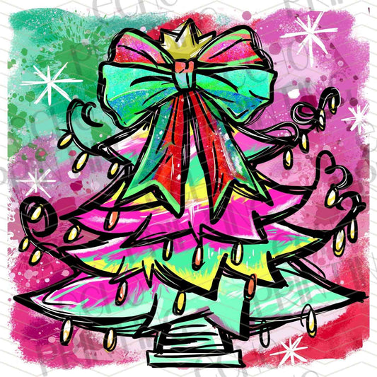 WNXM 422 - BRIGHT TREE BOW CHRISTMAS