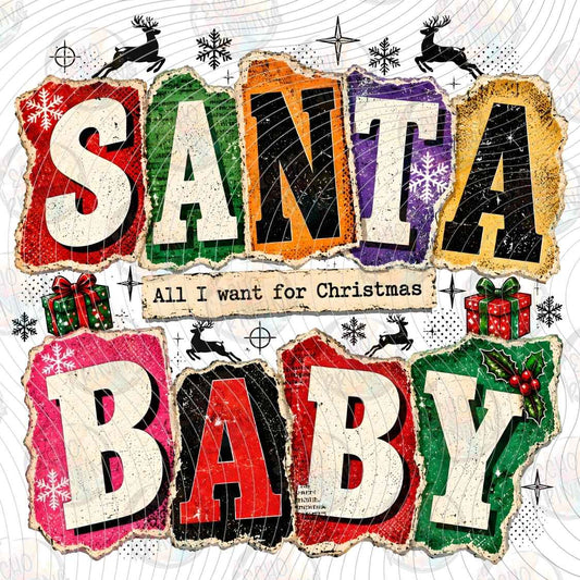 WNXM 4306 - SANTA BABY RETRO