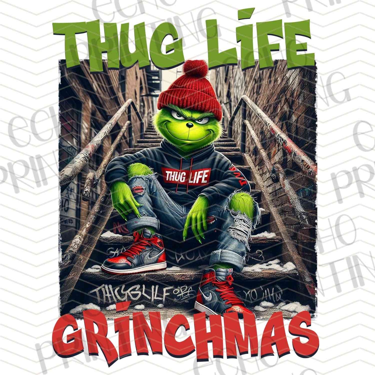 WNXM 451 - THUG LIFE GRINCHMAS VINTAGE STYLE
