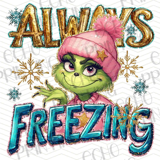 WNXM 464 - ALWAYS FREEZING GRINCH FACE