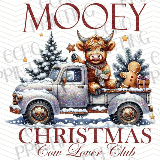 WNXM 473 - MOOEY CHRISTMAS COW LOVER TRUCK
