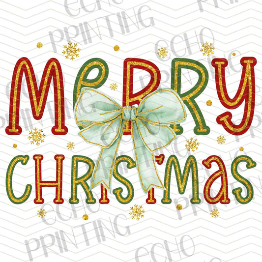 WNXM 476 - MERRY CHRISTMAS RETRO BOW