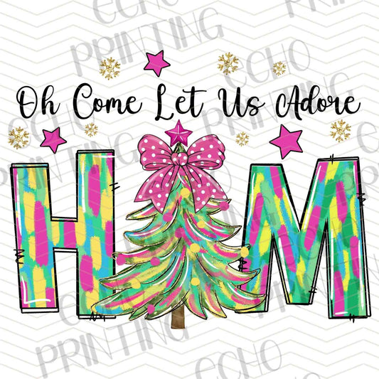 WNXM 485 - OH COME LET US ADORE HIM TREE