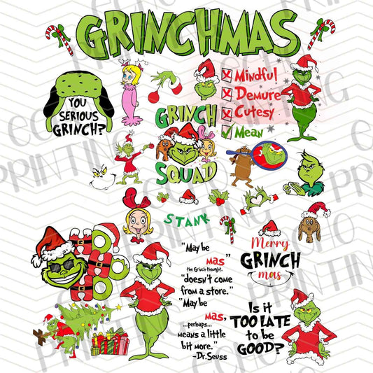 WNXM 486 - GRINCHMAS HOLIDAY COLLAGE