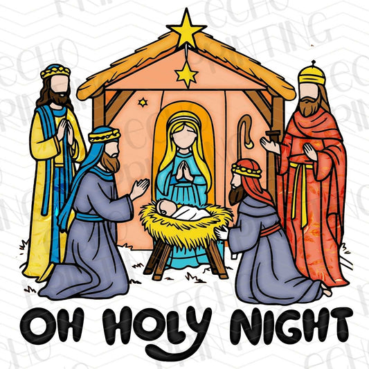 WNXM 49 – OH HOLY NIGHT MANGER NATIVITY SCENE