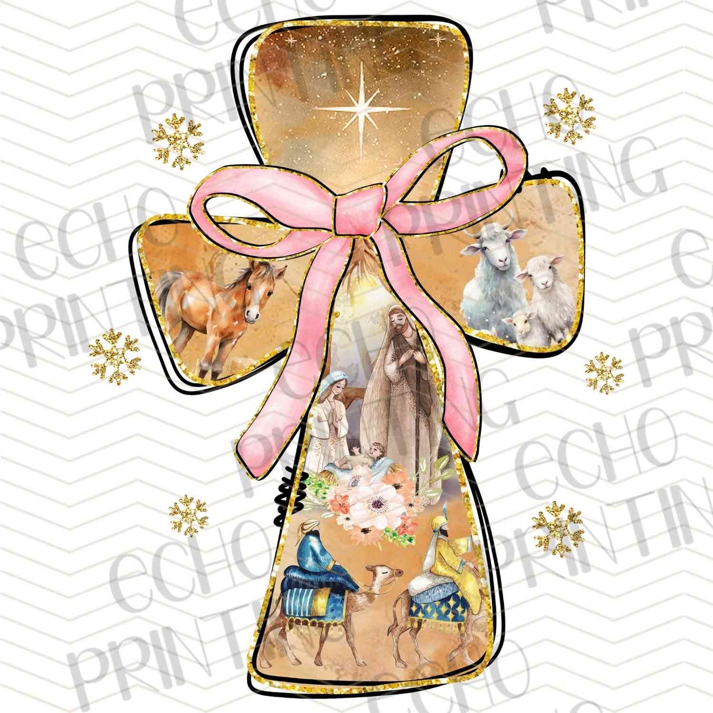 WNXM 516 – CHRISTMAS ANGEL WITH BOW