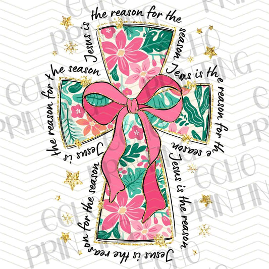 WNXM 536 – JESUS IS THE REASON CROSS WITH BOW