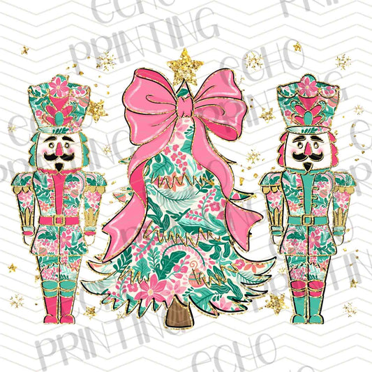WNXM 537 – PINK NUTCRACKERS CHRISTMAS BOWS