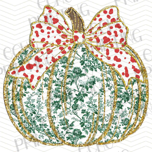 WNXM 546 – GREEN LEOPARD CHRISTMAS PUMPKIN