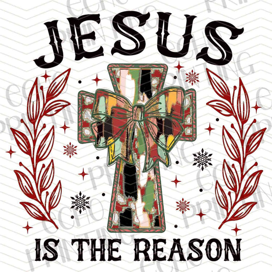 WNXM 558 – JESUS IS THE REASON CROSS FLORAL