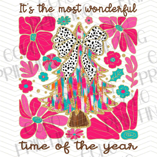 WNXM 575 – IT’S THE MOST WONDERFUL TIME OF THE YEAR PINK TREE