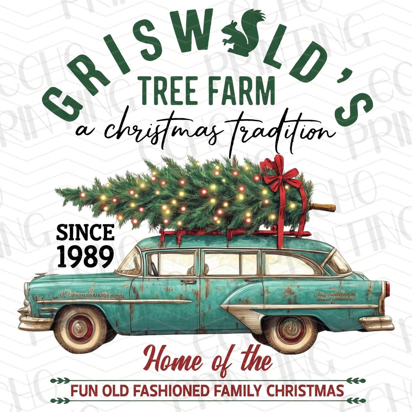 WNXM 59 – OLD TRUCK WITH TREE FARM FAMILY TRADITION TEXT