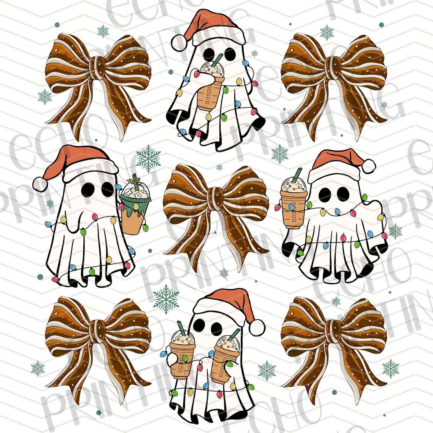 WNXM 615 - GINGERBREAD AND BOW SET