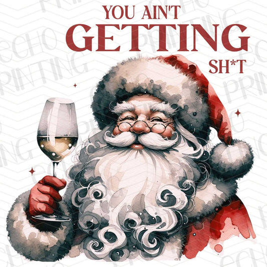 WNXM 62 – SANTA WITH WINE AND HUMOROUS HOLIDAY TEXT