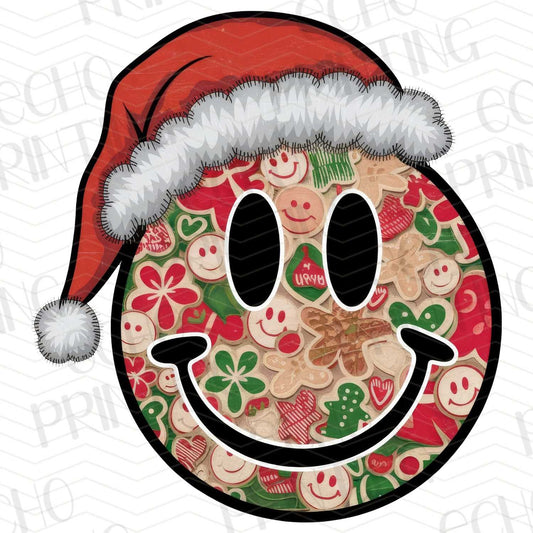 WNXM 64 – COOKIE SMILEY FACE IN SANTA HAT